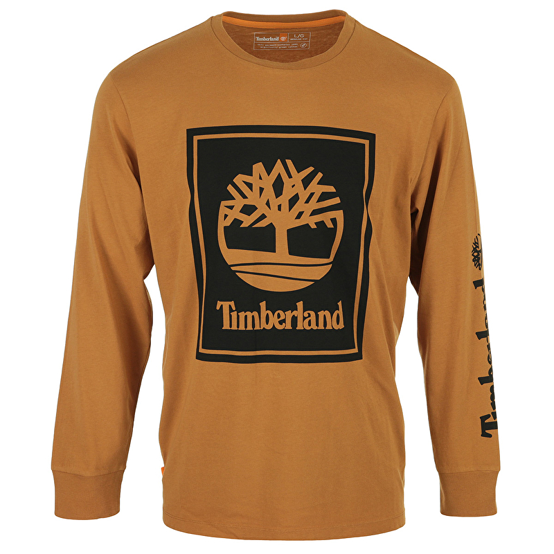 Long Sleeve Front Stack Logo Tee Long Sleeve Front Stack Logo Tee