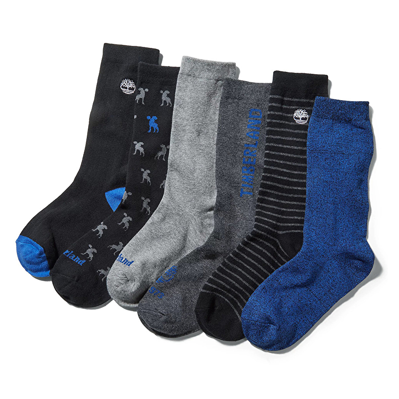 Pack 6 paires Crew Socks Pack 6 paires Crew Socks