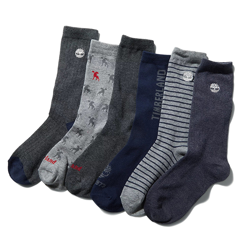 Pack 6 paires Crew Socks