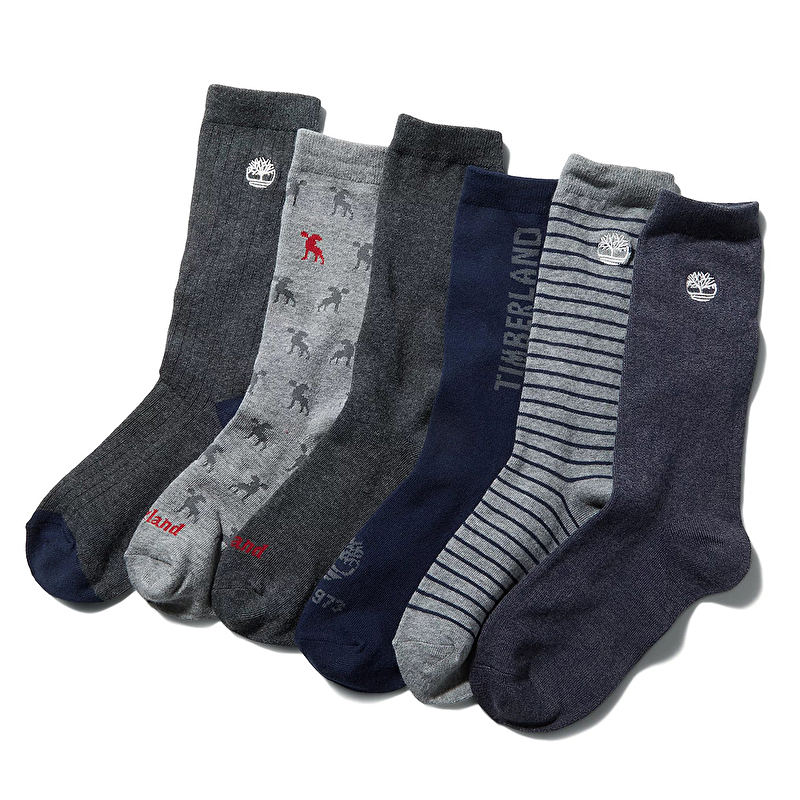 Pack 6 paires Crew Socks Pack 6 paires Crew Socks