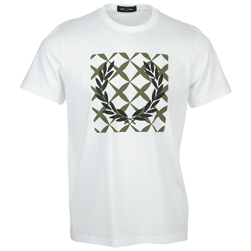 Cross Stitch Printed T-Shirt