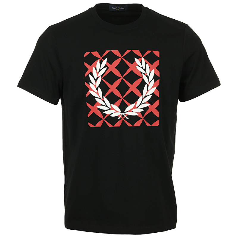 Cross Stitch Printed T-Shirt Cross Stitch Printed T-Shirt