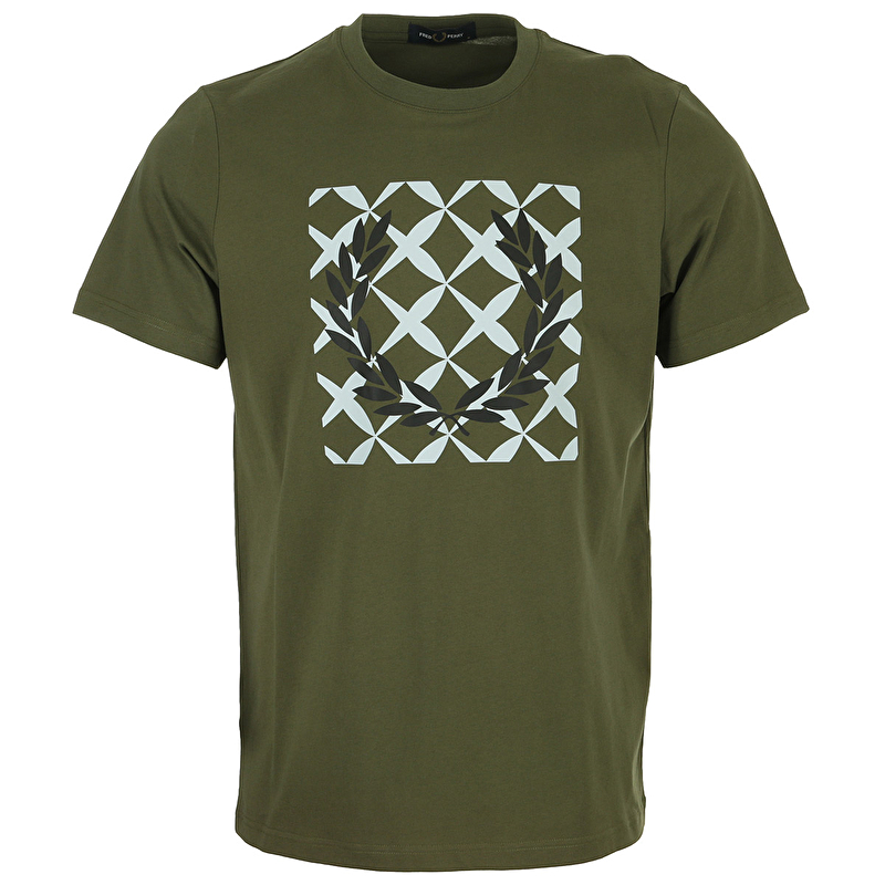 Cross Stitch Printed T-Shirt