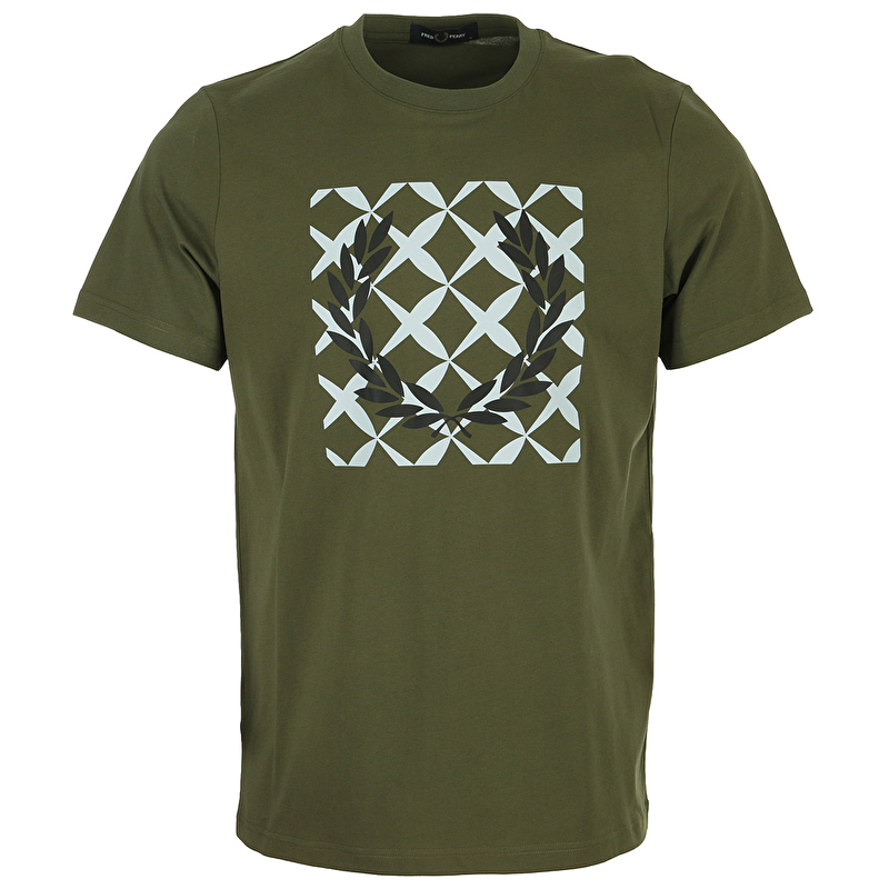 Cross Stitch Printed T-Shirt Cross Stitch Printed T-Shirt