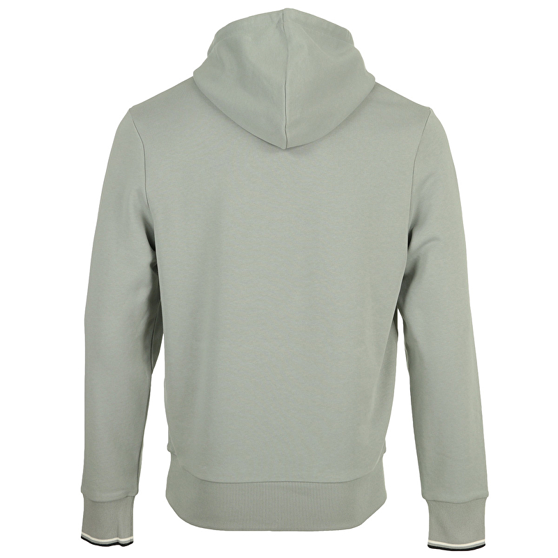 Tipped Hooded Sweatshirt