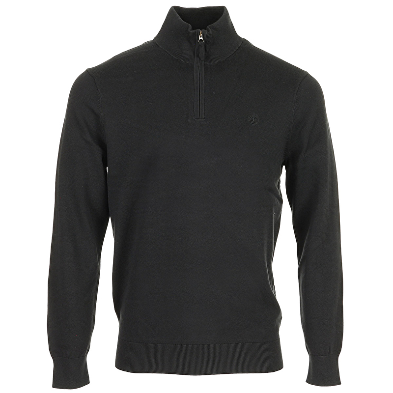 Williams River Cotton 1/4 Zip Sweater