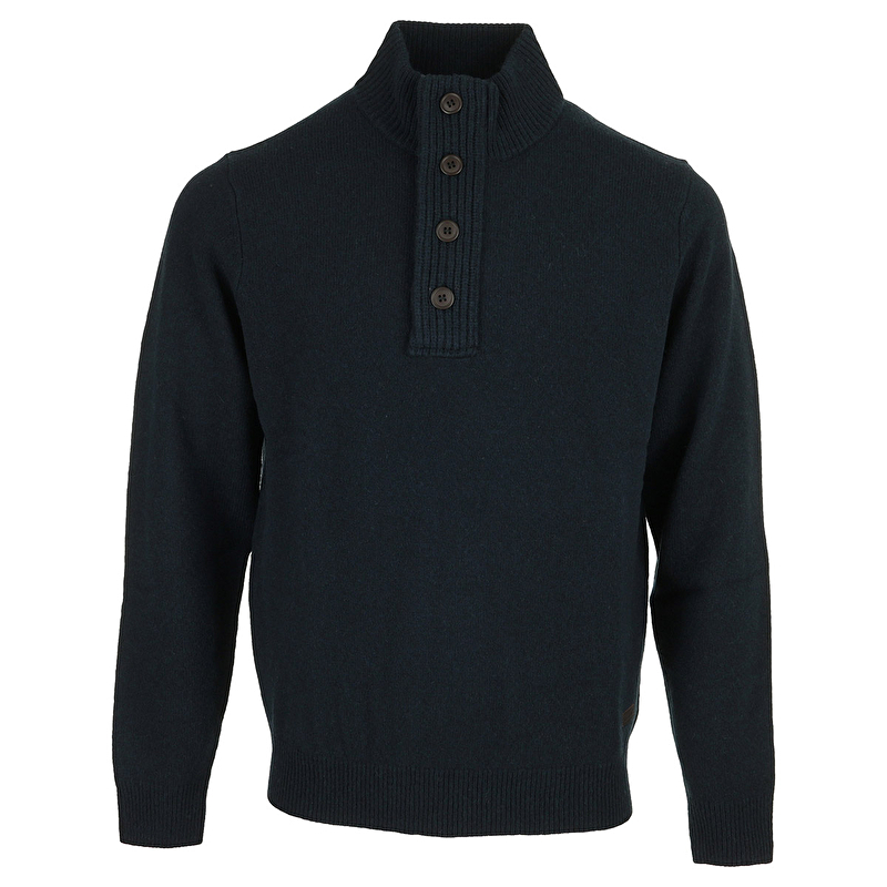 Essential Patch Half Zip Knited Jumper Essential Patch Half Zip Knited Jumper