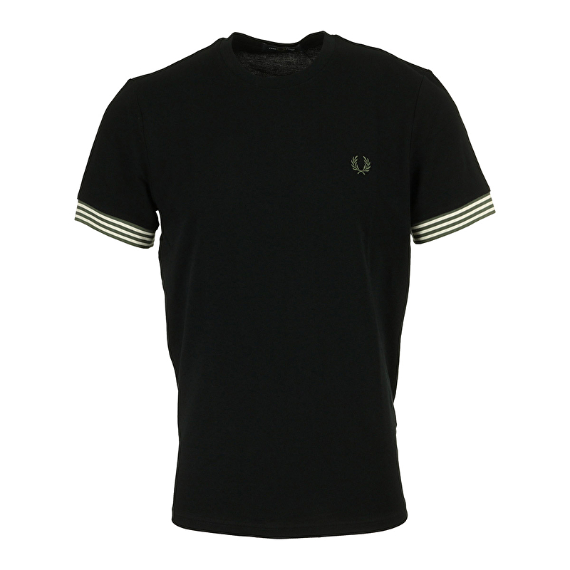 Striped Cuff T-Shirt