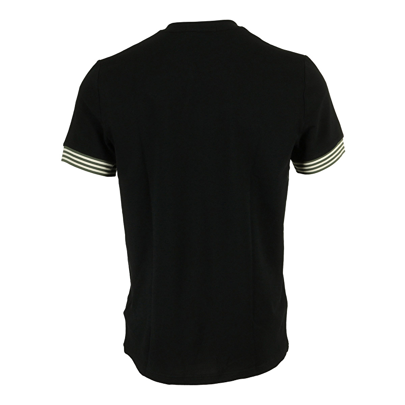 Striped Cuff T-Shirt