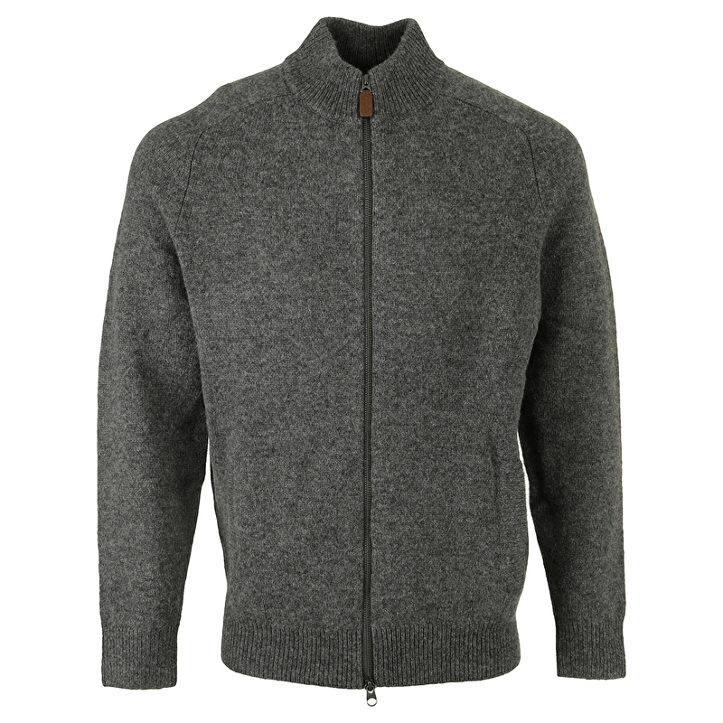 Talder Zip Through Knitted Jumper