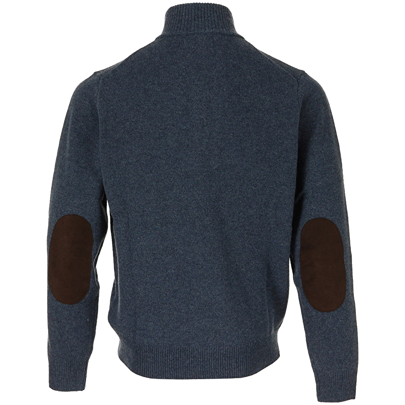 Essential Patch Half Zip Knited Jumper Essential Patch Half Zip Knited Jumper