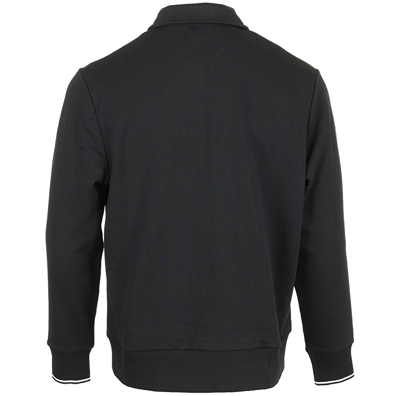 Half Zip Collared Sweatshirt