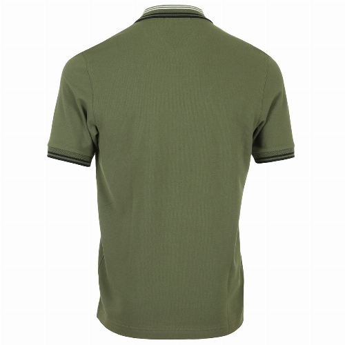 Striped Collar Polo Shirt Striped Collar Polo Shirt