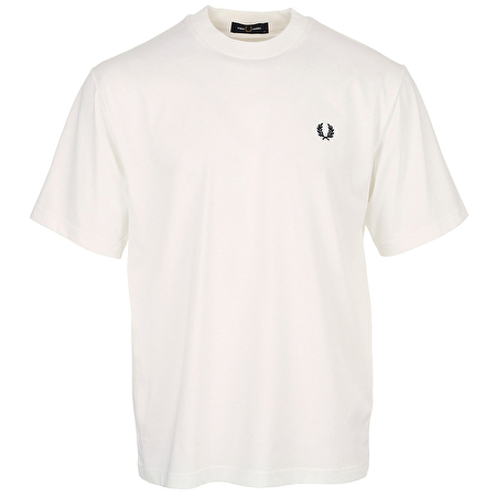 Back Print Fred Perry Text T-Shirt