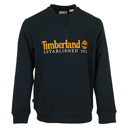 Logo Brush Back Crew Neck Logo Brush Back Crew Neck