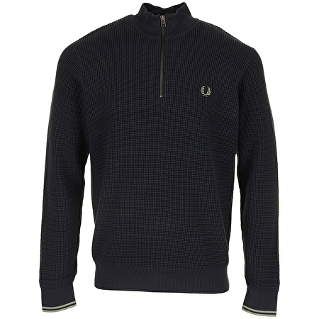 Waffle Stitch Half Zip Jumper Waffle Stitch Half Zip Jumper