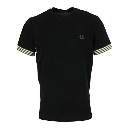 Striped Cuff T-Shirt