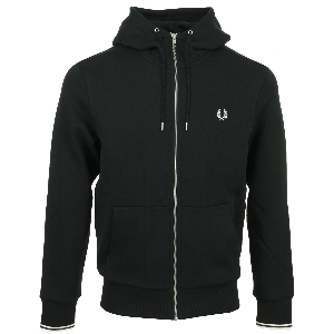 Hooded Zip through Sweatshirt