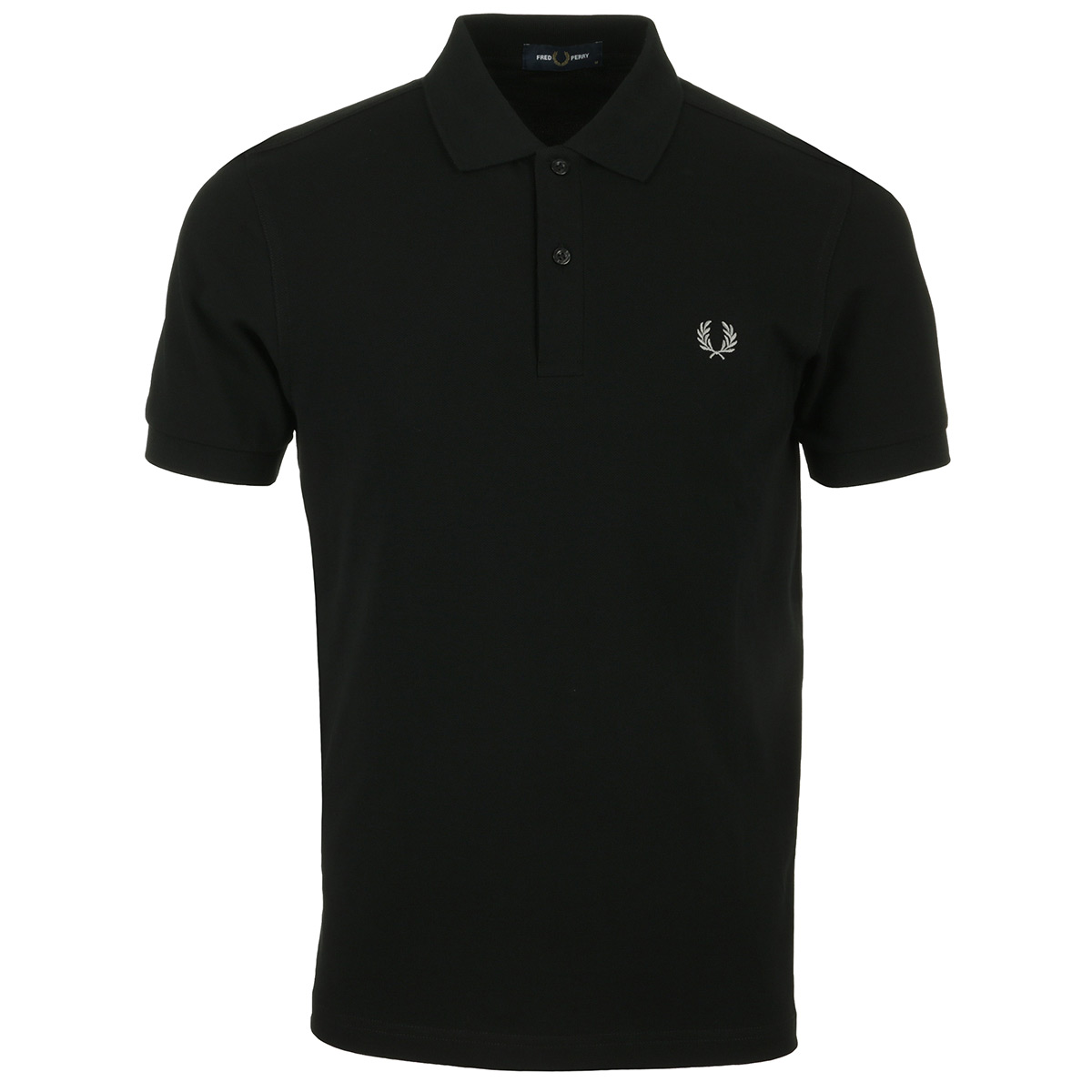 Plain Fred Perry Shirt Black