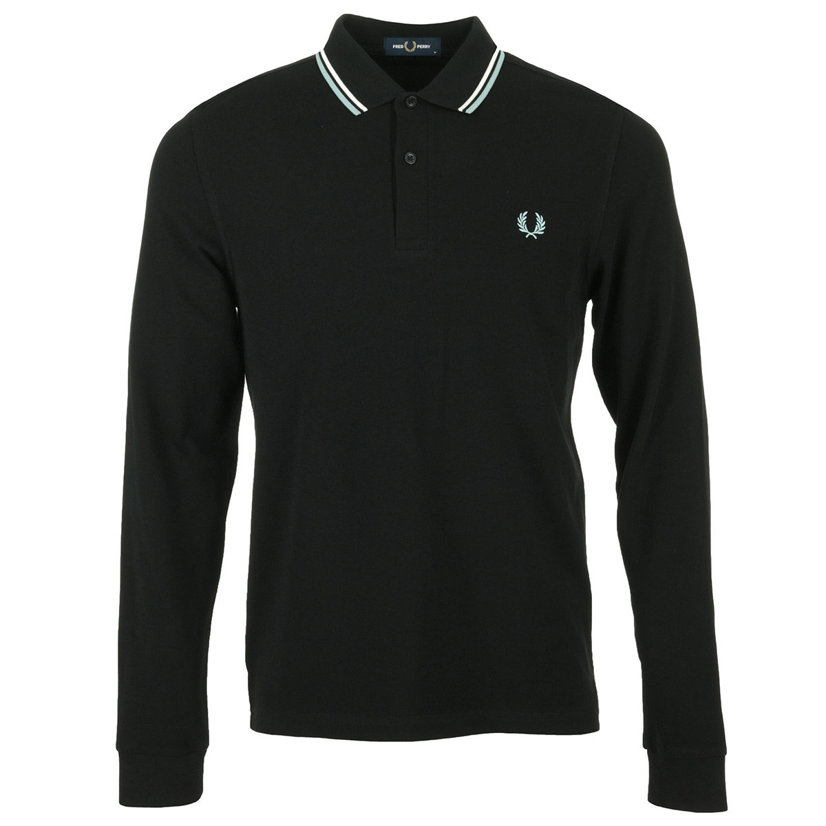 Tipped Fred Perry Shirt Long Sleeves