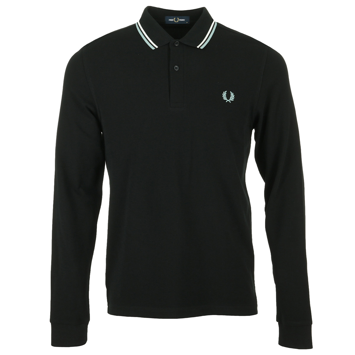Tipped Fred Perry Shirt Long Sleeves Tipped Fred Perry Shirt Long Sleeves