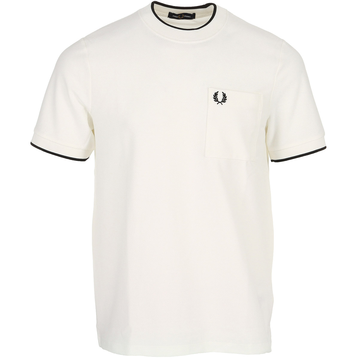 Pocket Detail Pique T-Shirt
