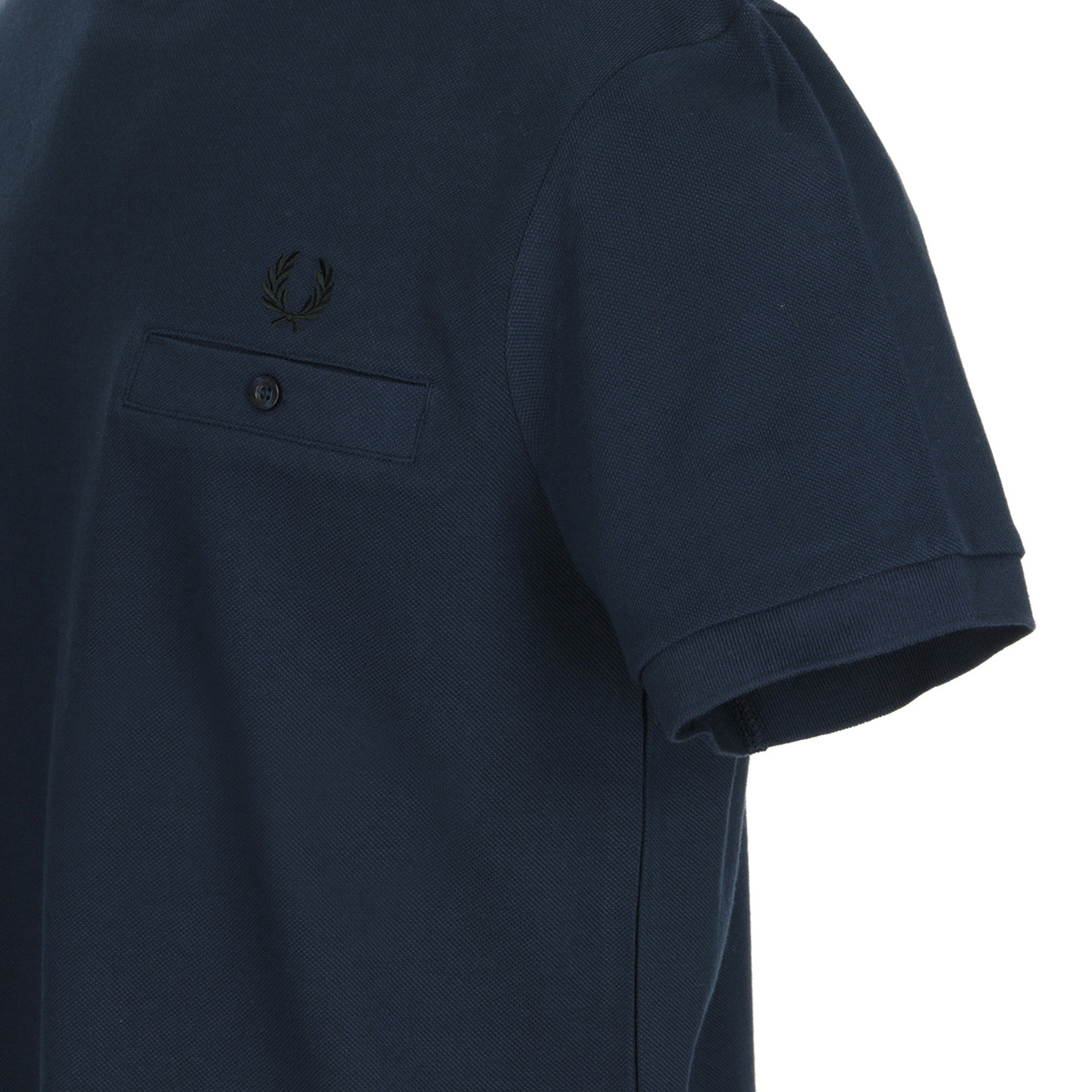 Pocket Detail Pique Shirt