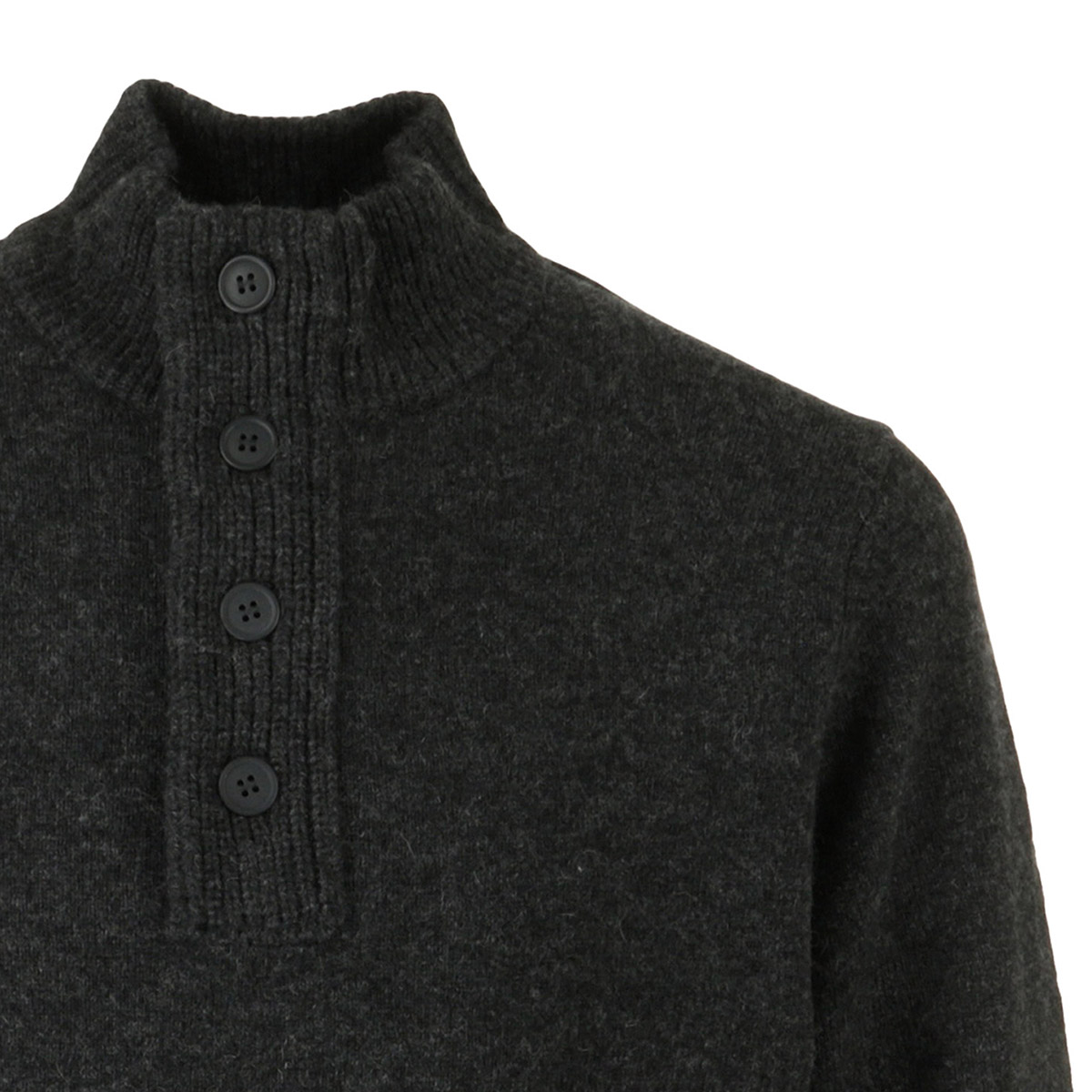 Essential Patch Half Zip Knitt Ed Jumper