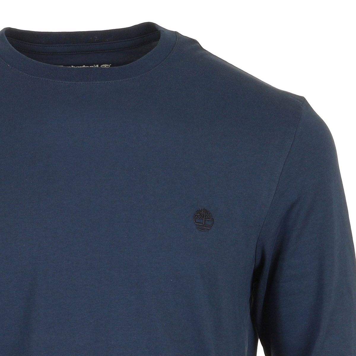 Tree Embroidered Ls Tee Tree Embroidered Ls Tee