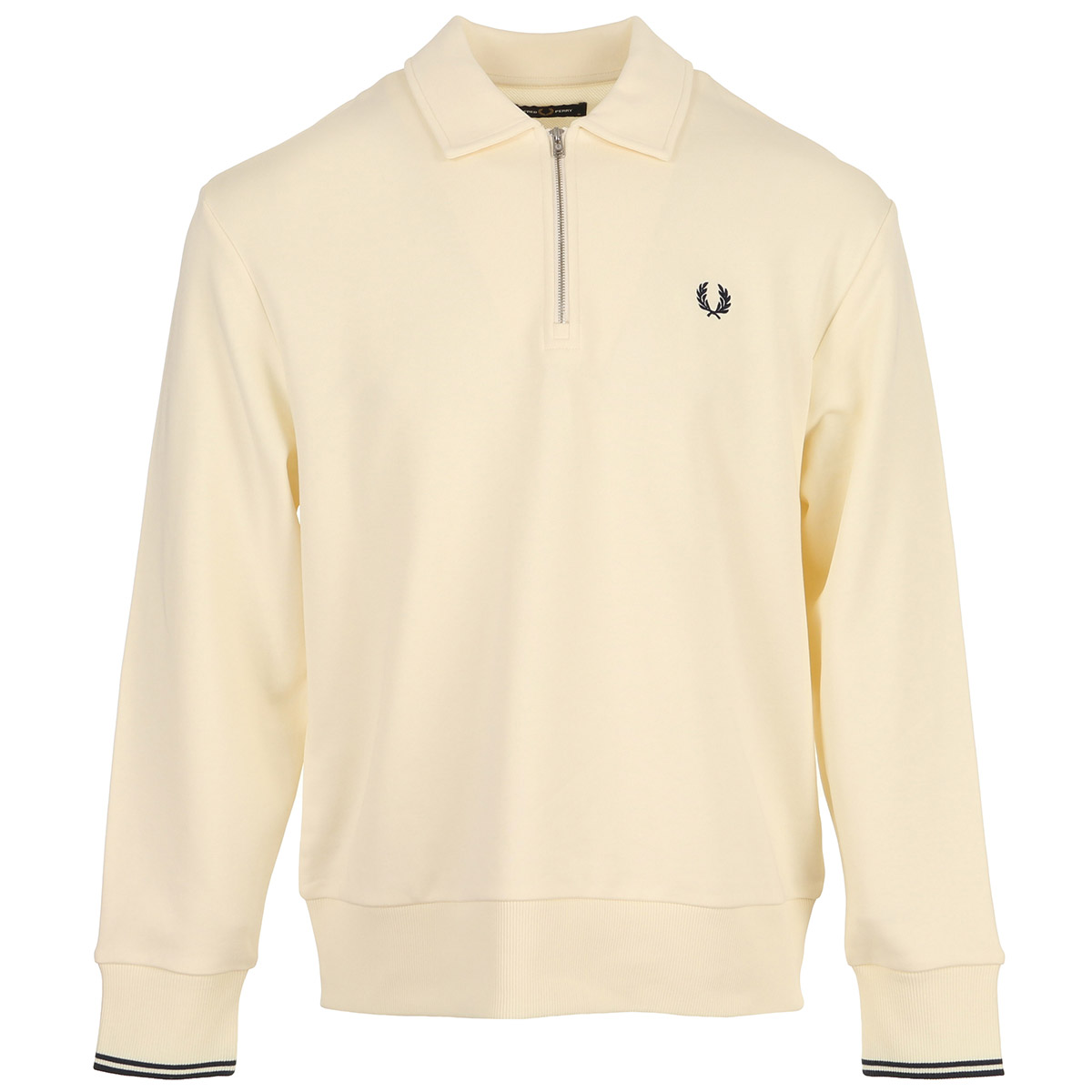Half Zip Collared Sweatshirt