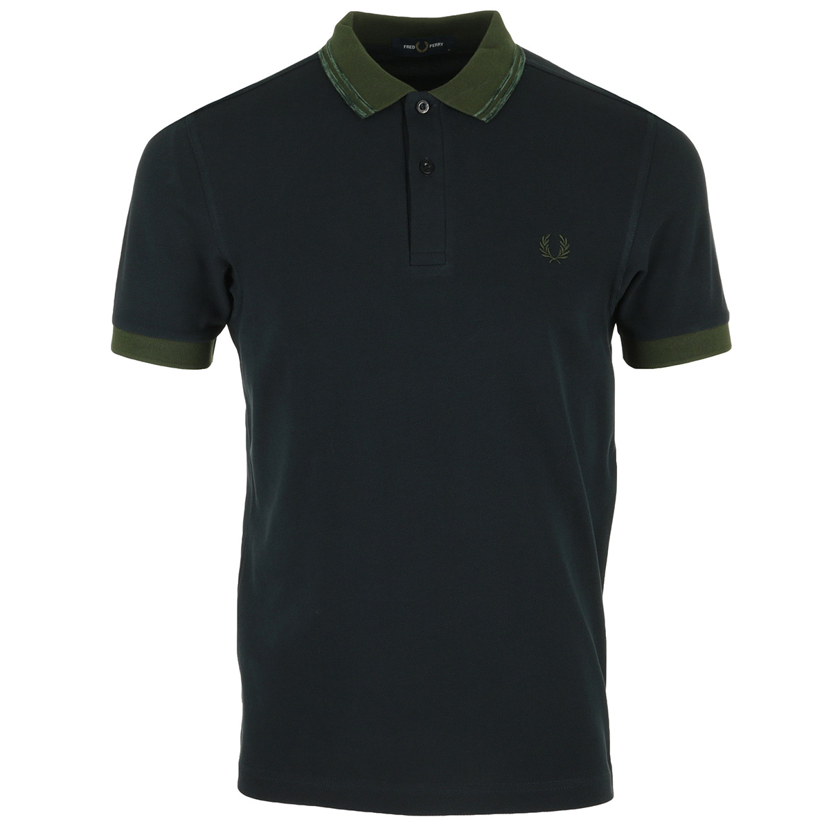 Fred Perry "Space Dye Tipped Polo Shirt"