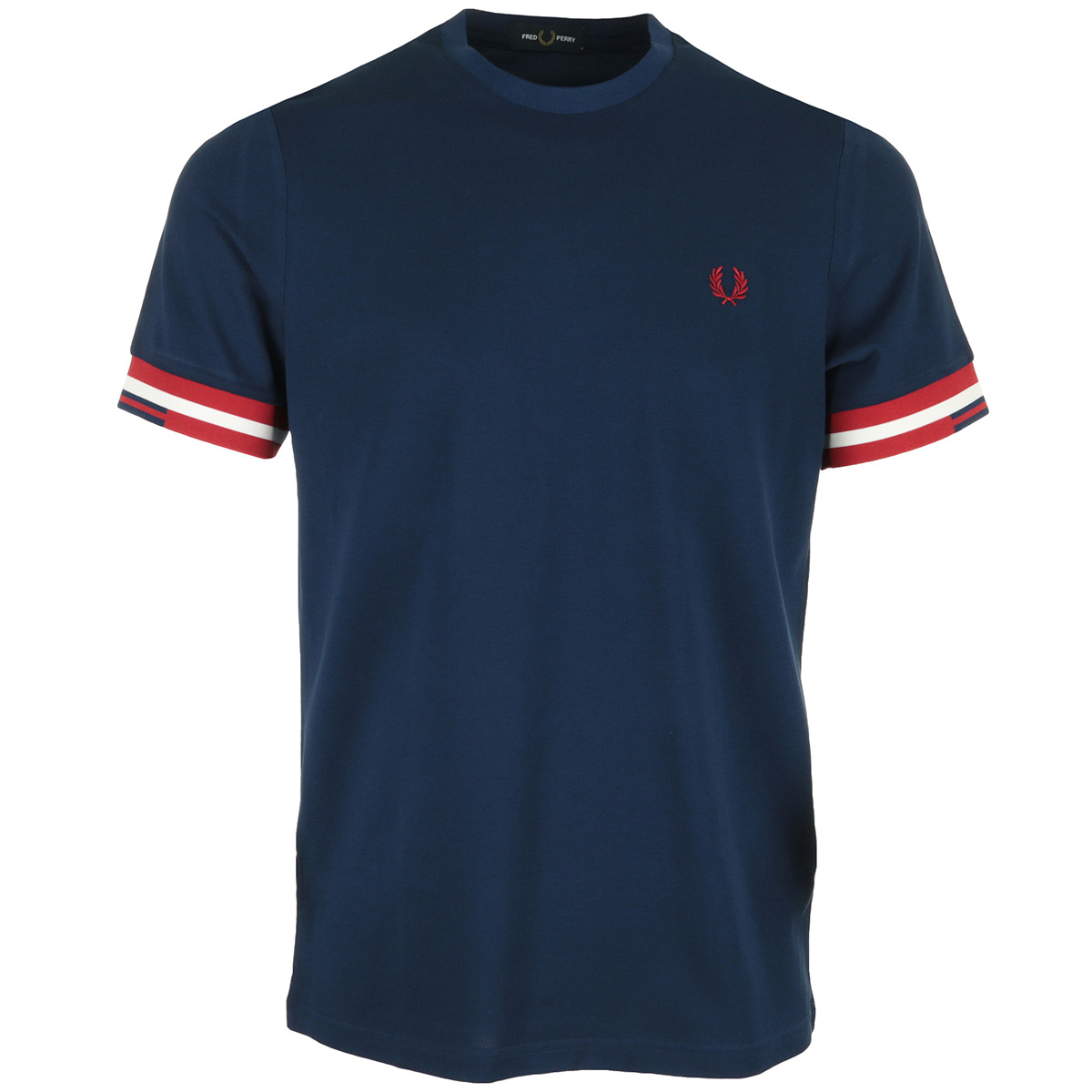 Fred Perry "Abstract Cuff T-Shirt"