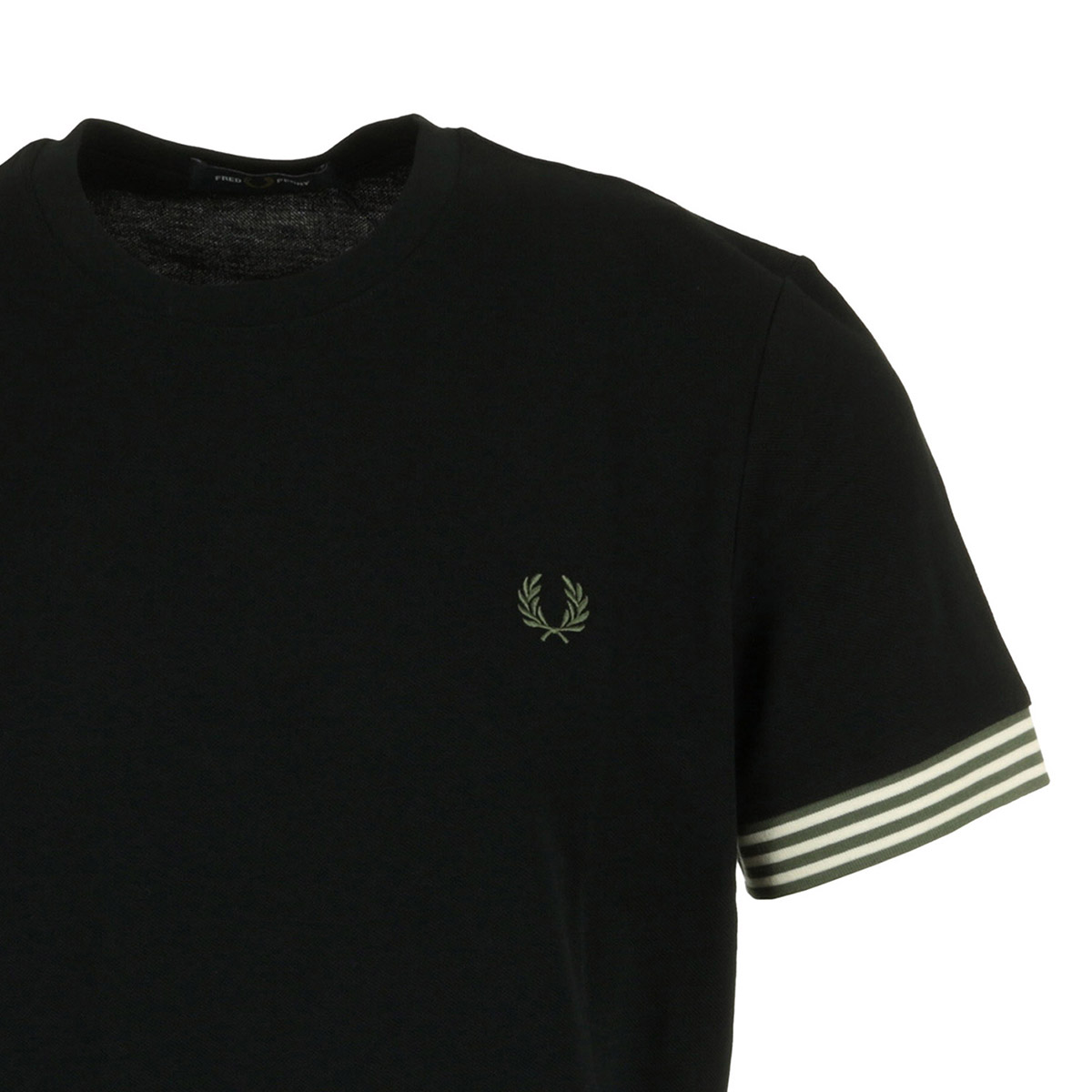 Striped Cuff T-Shirt