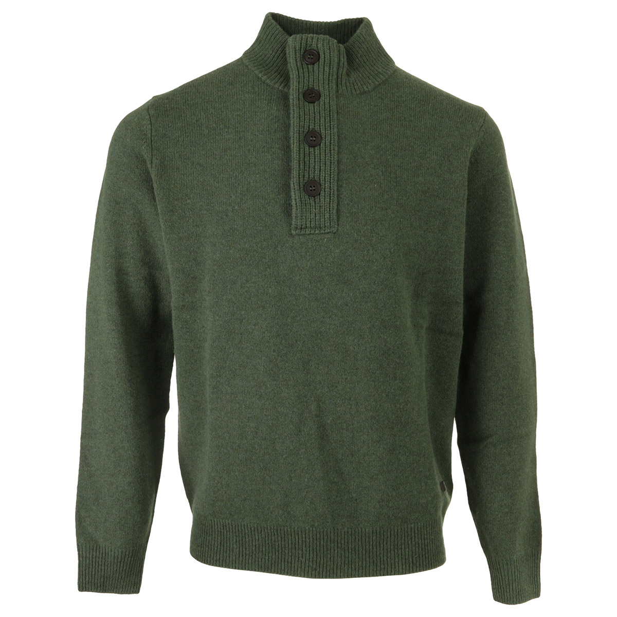 Essential Patch Half Zip Knitt Ed Jumper