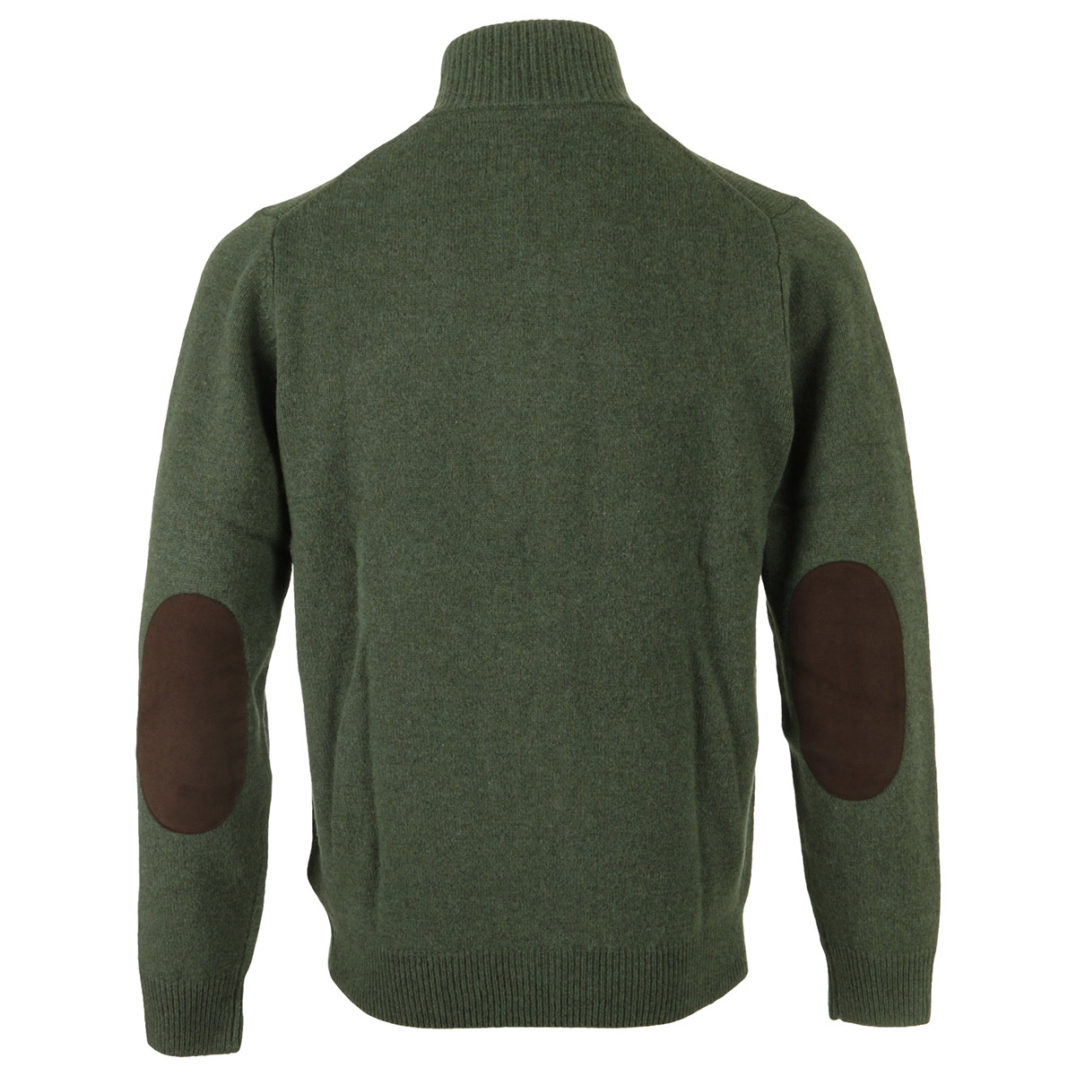 Patch Zip Through Knitted Jumper Patch Zip Through Knitted Jumper