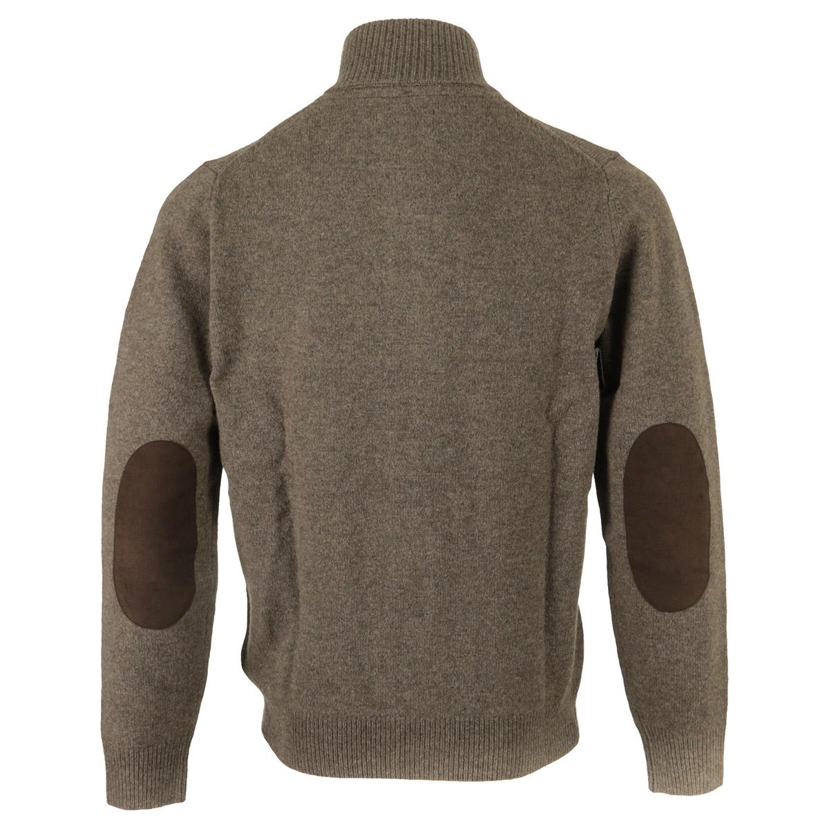 Essential Patch Zip Through Knitted Jumper Essential Patch Zip Through Knitted Jumper