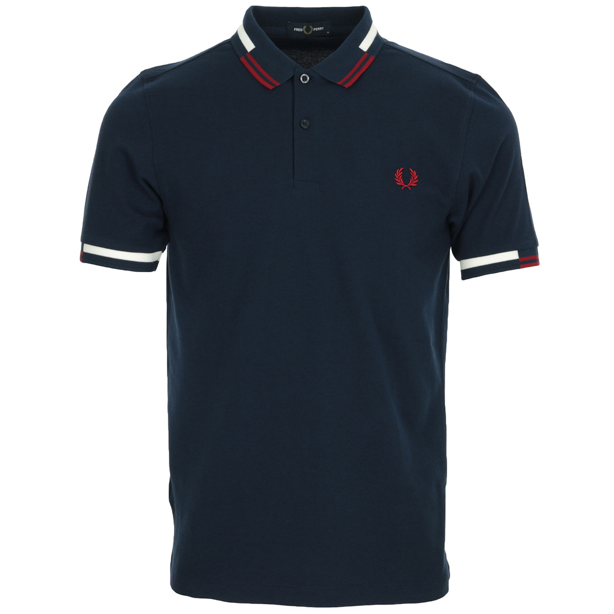 Fred Perry "Abstract Tipped Polo Shirt"