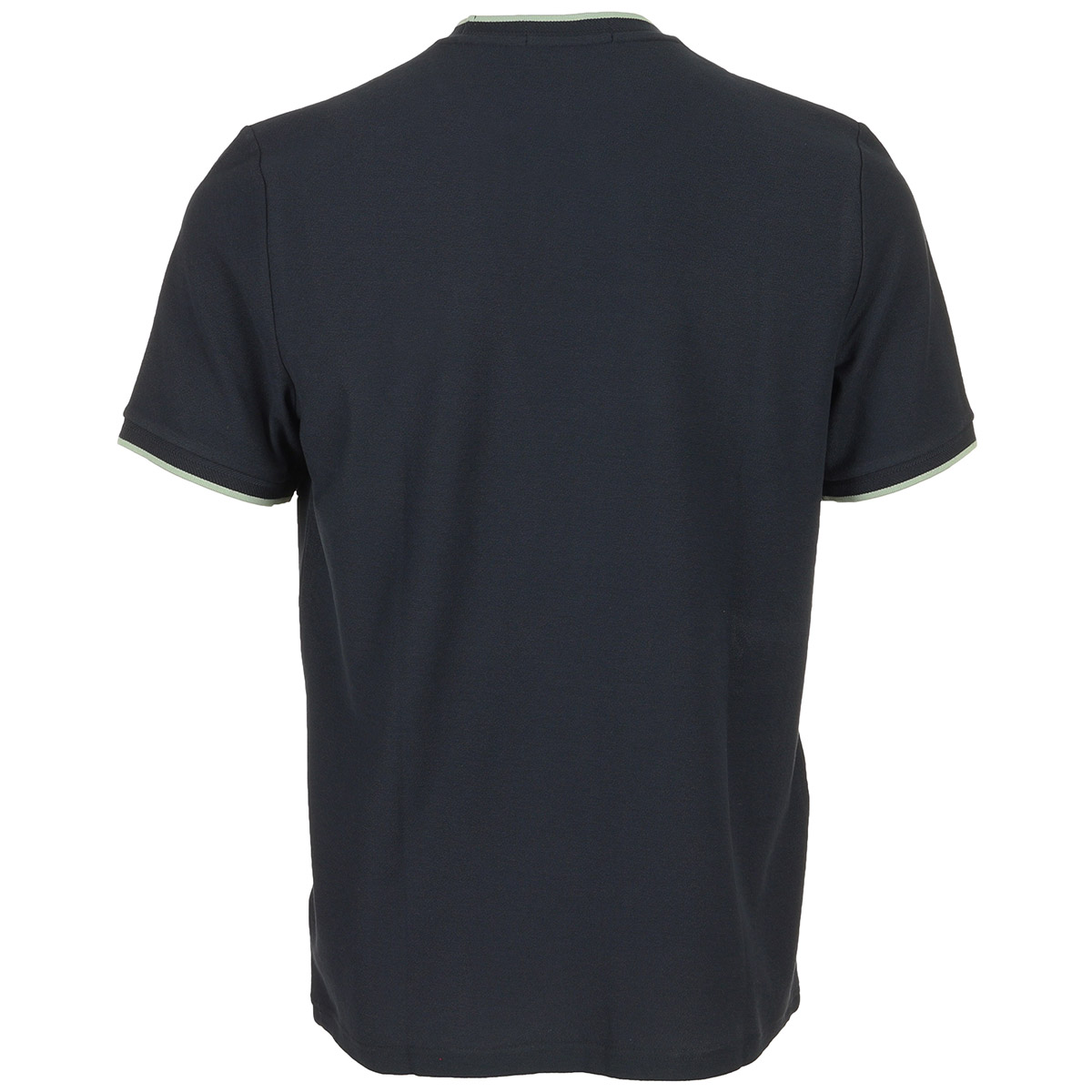 Trim Detail Crepe Pique Tshirt