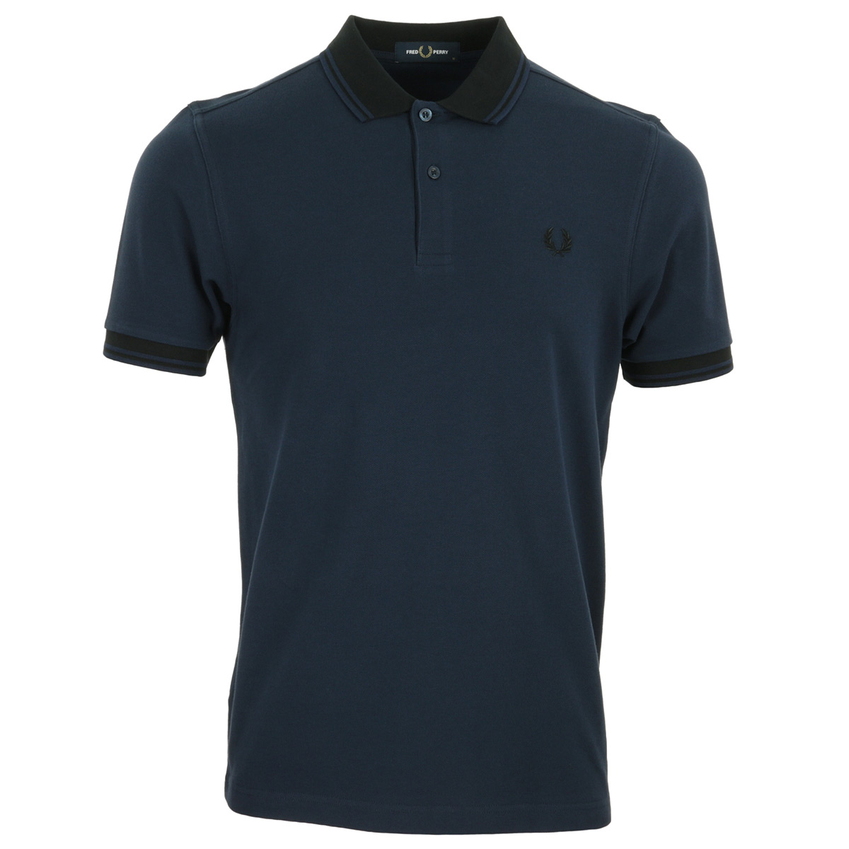 Fred Perry "Contrast Rib Polo Shirt"