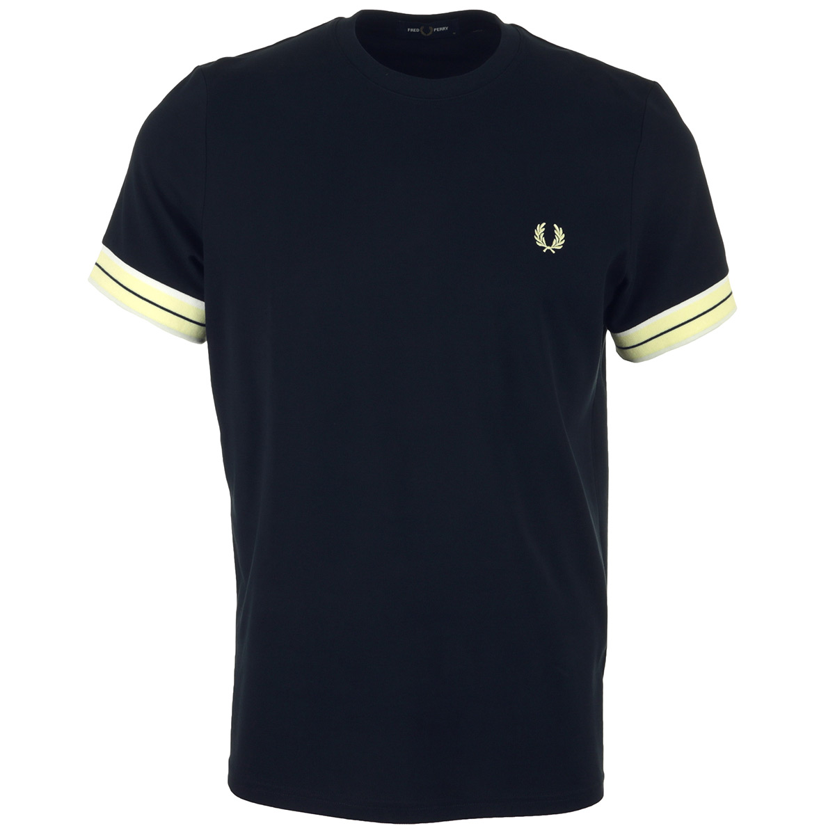 Fred Perry "Tramline Tipped Pique T-Shirt"