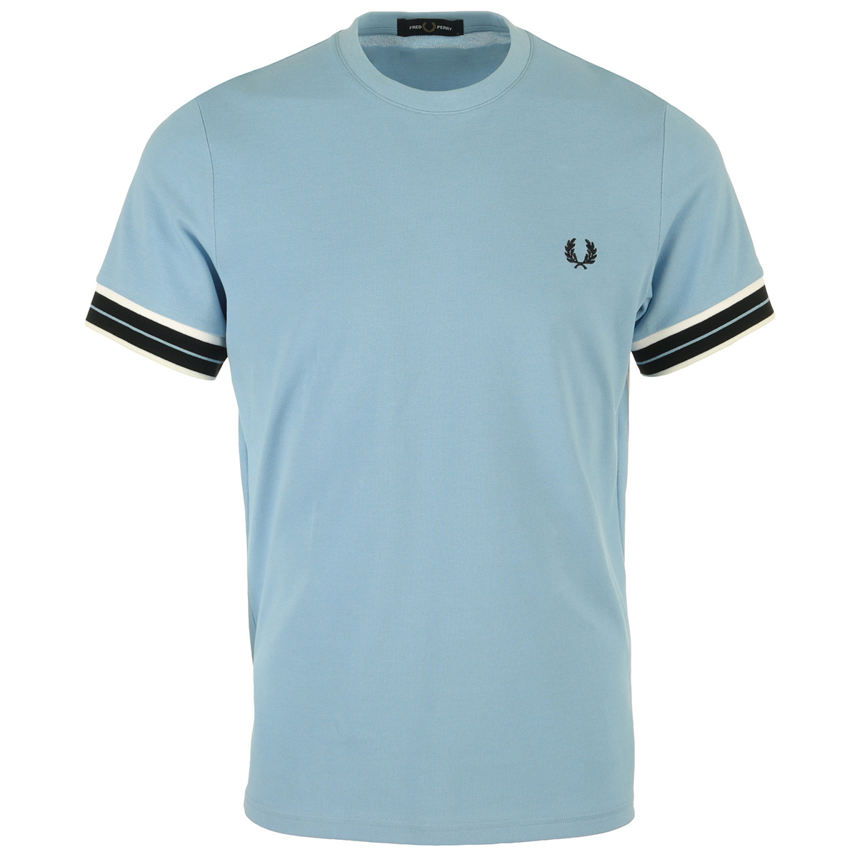 Fred Perry "Tramline Tipped Pique T-Shirt"