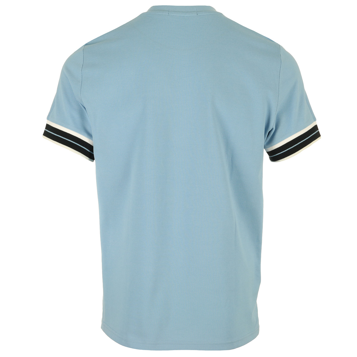 Tramline Tipped Pique T-Shirt Tramline Tipped Pique T-Shirt