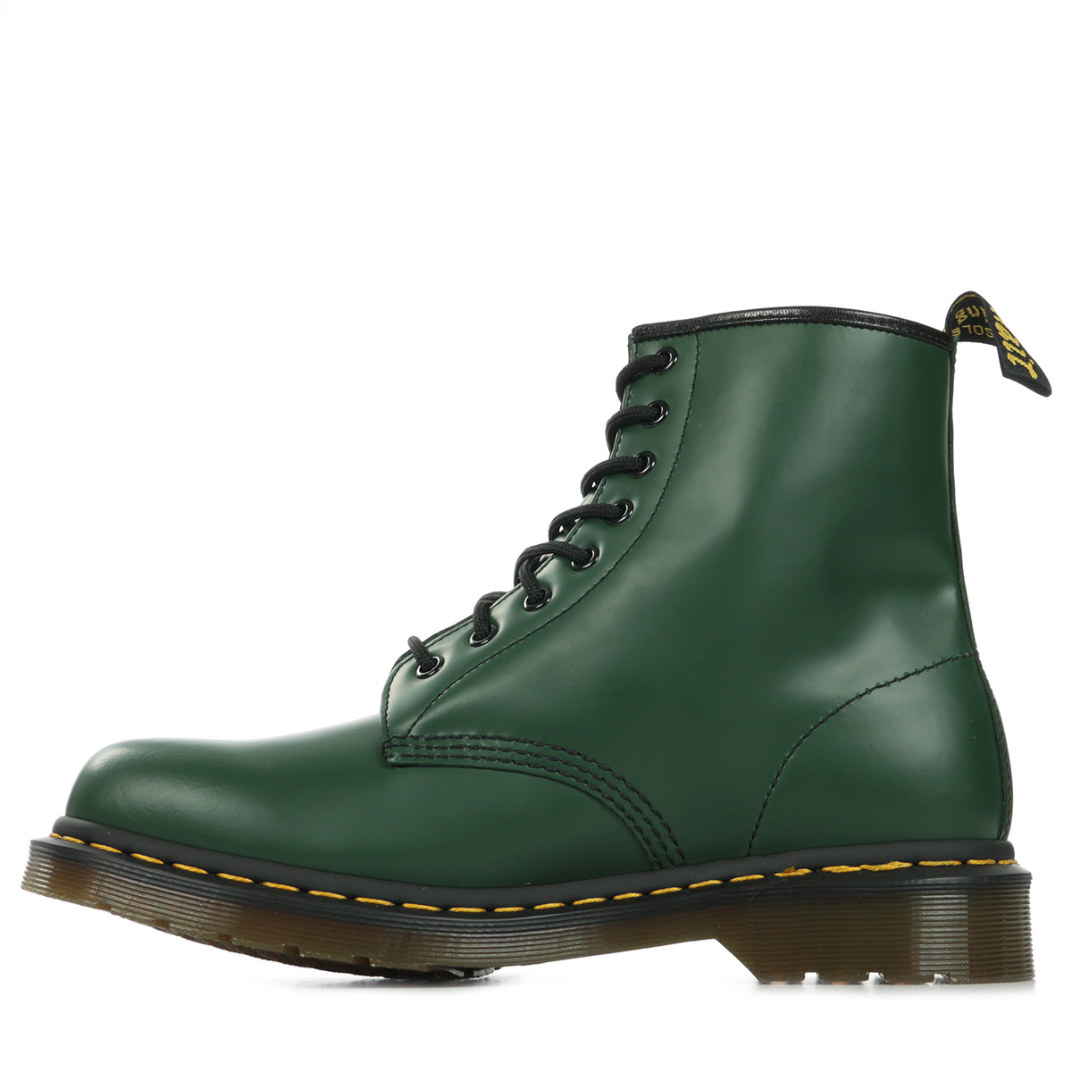 1460 8 Eye Boot Green Smooth